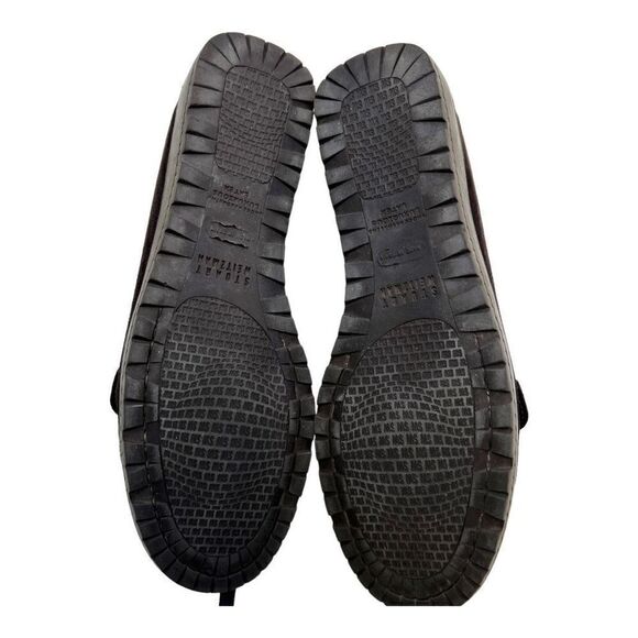 Stuart Weitzman Women's Suede Wedge Slip-On Buckle Loafers Shoes Brown Size 6.5M - Picture 5 of 9